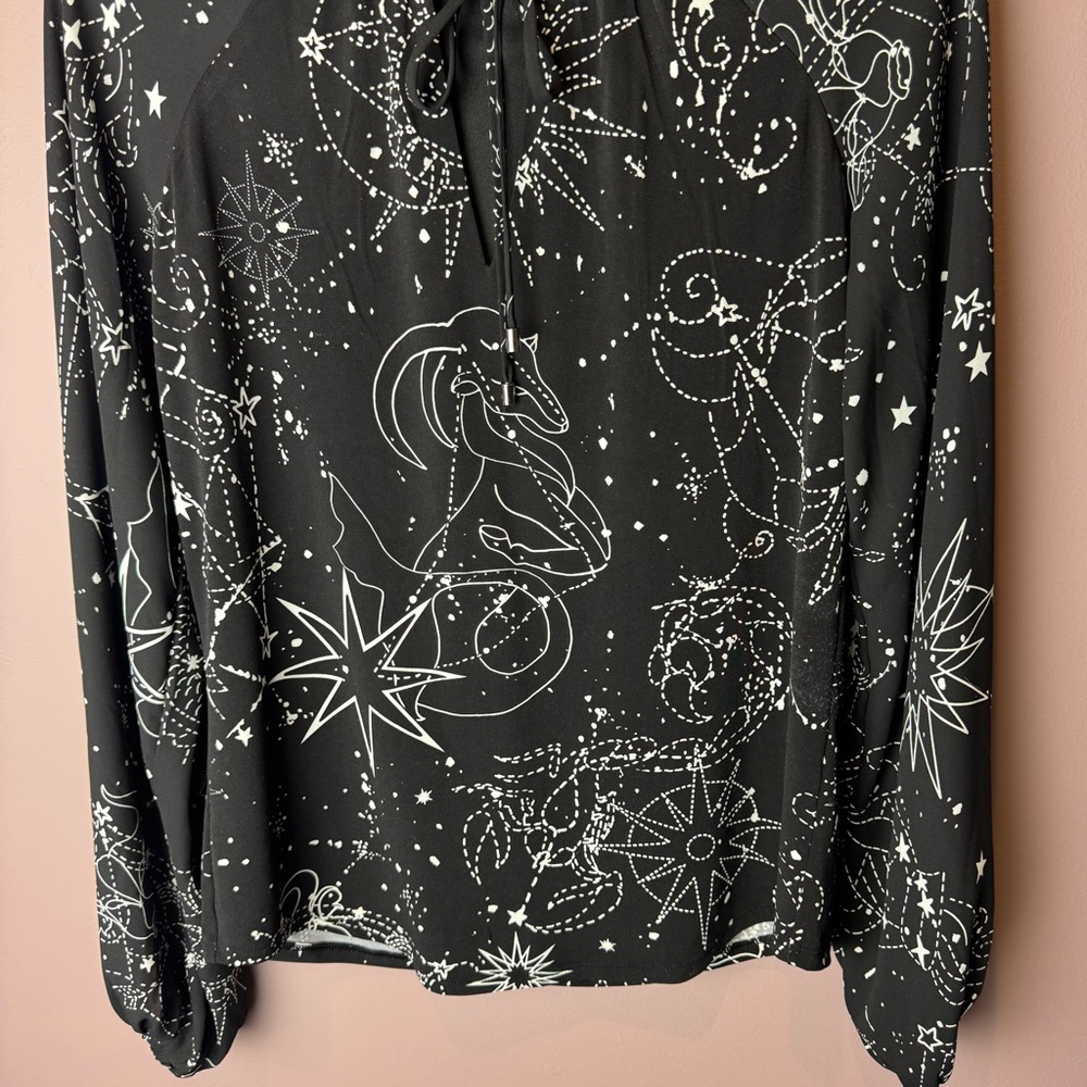 WHBM Constellation Space Blouse XS - Picture 5 of 9